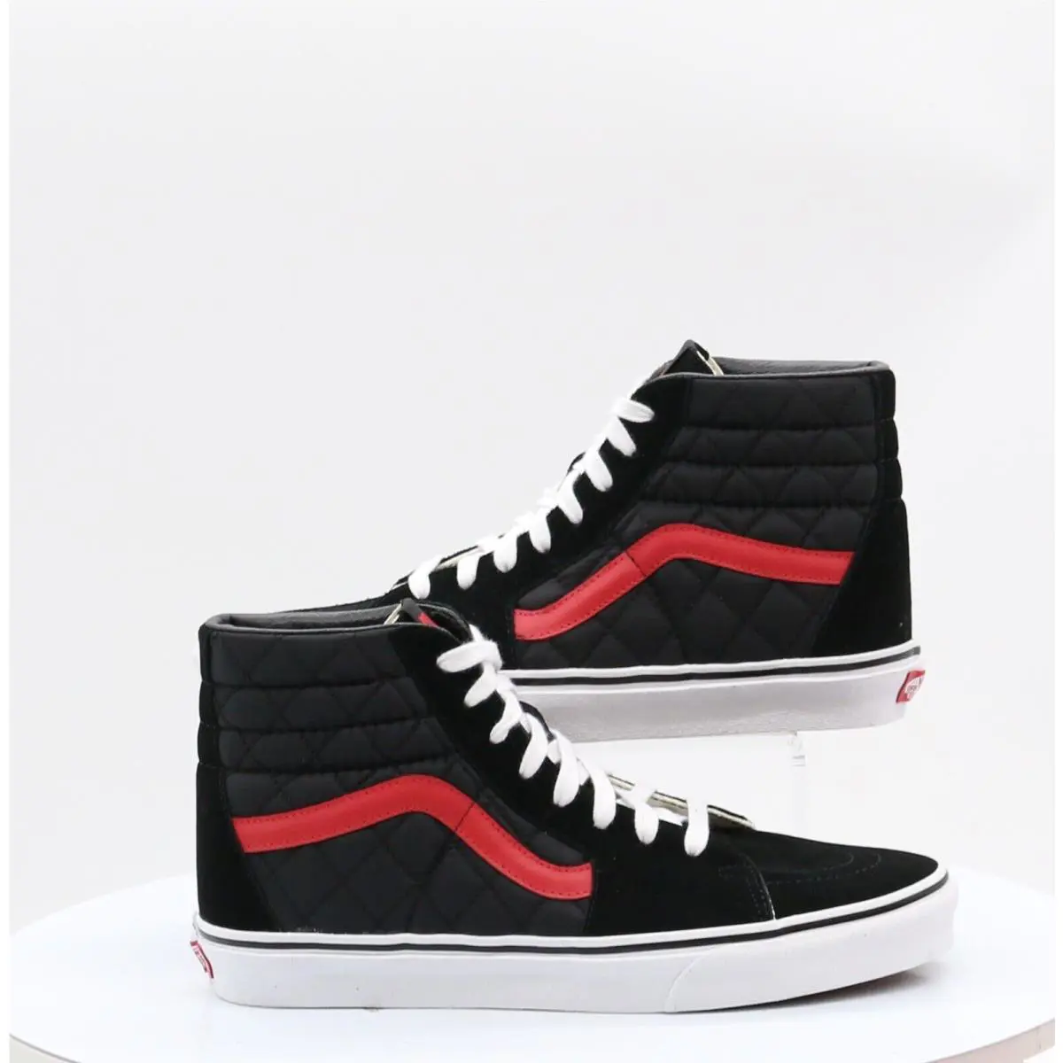 Vans shoes - VANS Sk8-Hi - VN0A4BV6458 - BLACK/RED 7
