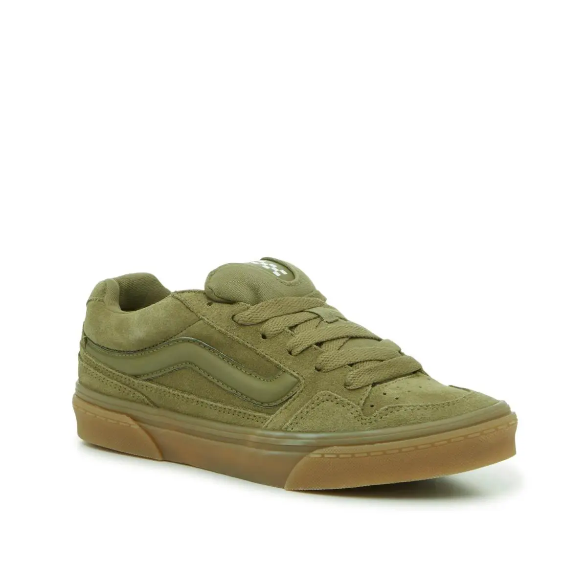Woman`s Fashion Sneakers Vans Caldrone Sneaker - Olive Green