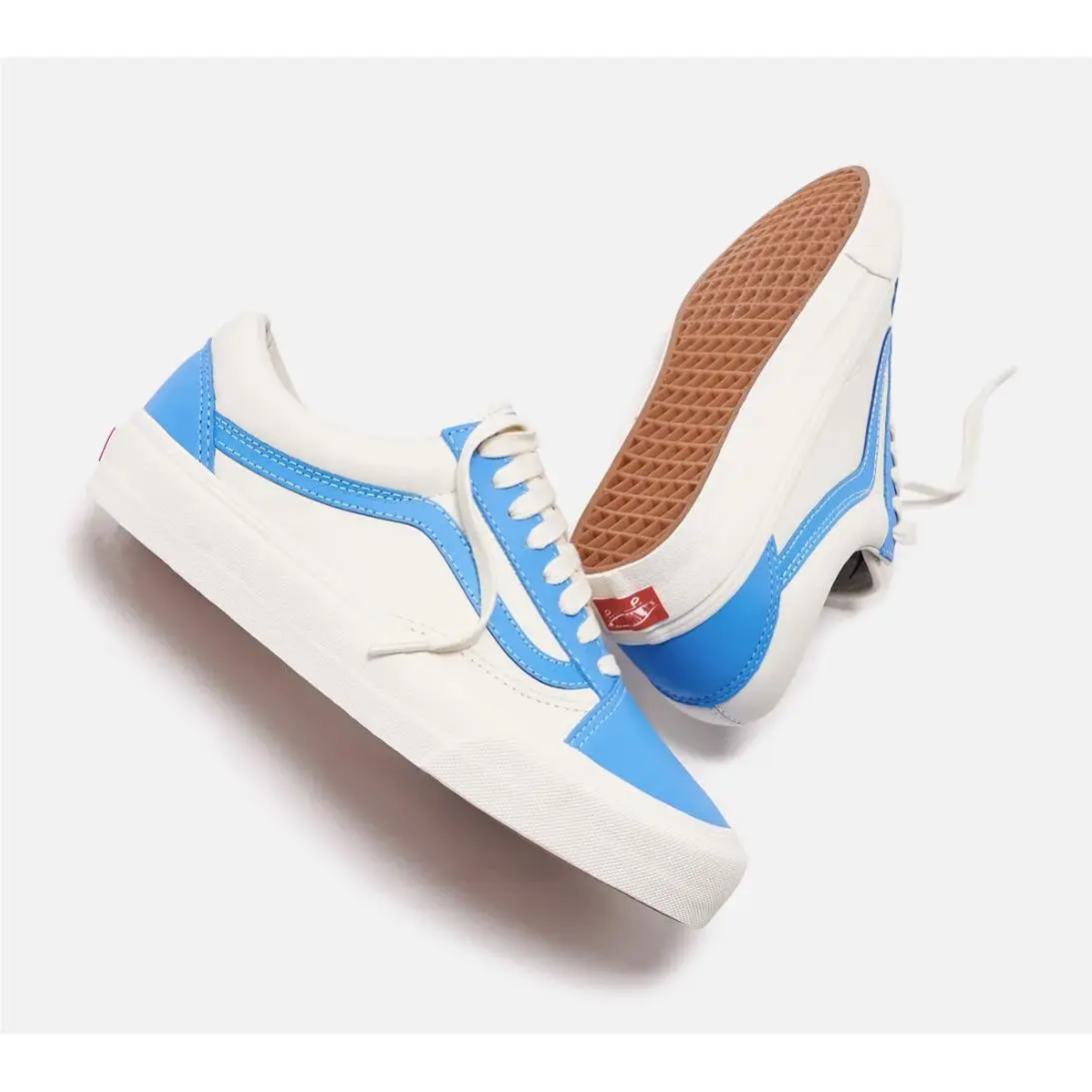 Vans shoes - Vans Old Skool VLT LX - VN0A4BVFXG0 - Bonnie Blue/Marshmallow 4