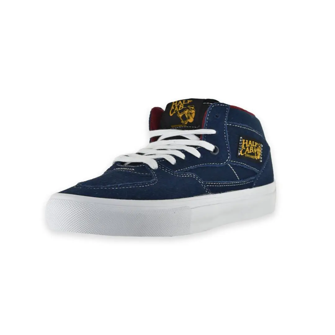 Vans Skate Half Cab Sneakers Navy/burgundy Skate Shoes - Navy/Burgundy
