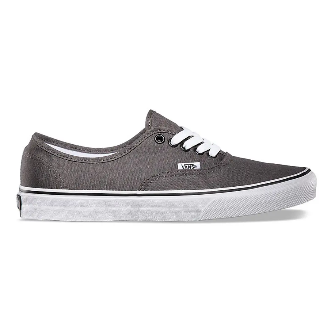 Vans Off The Wall Sneakers Pewter/black Unisex Skate Vulc Shoes - Pewter/Black