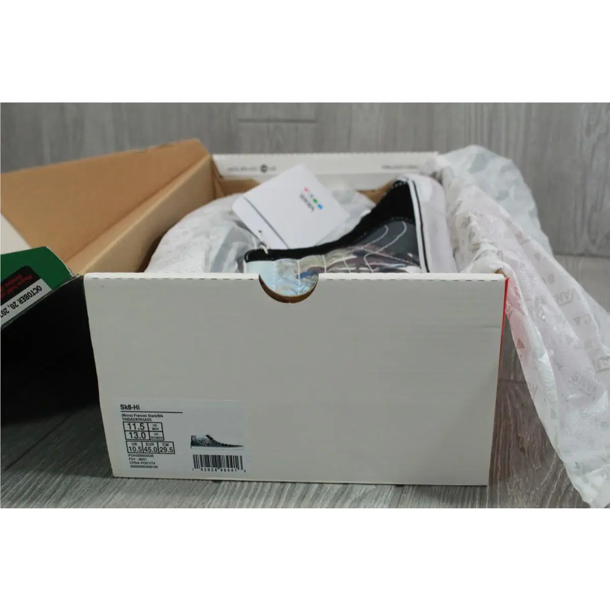 Vans shoes - Vans MOCA Sk8-Hi Frances Stark - Black 3