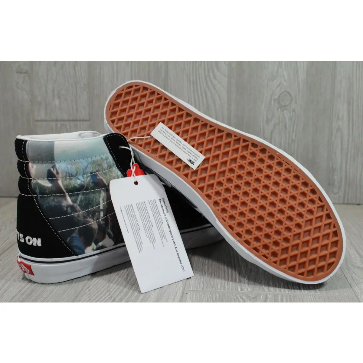 Vans shoes - Vans MOCA Sk8-Hi Frances Stark - Black 12