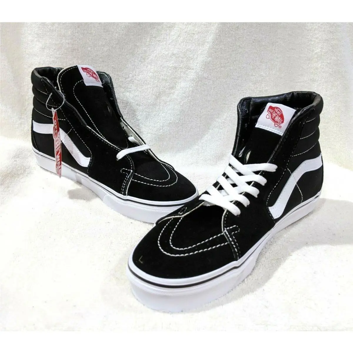 Vans shoes - Vans Sk8-Hi - Black/White 5