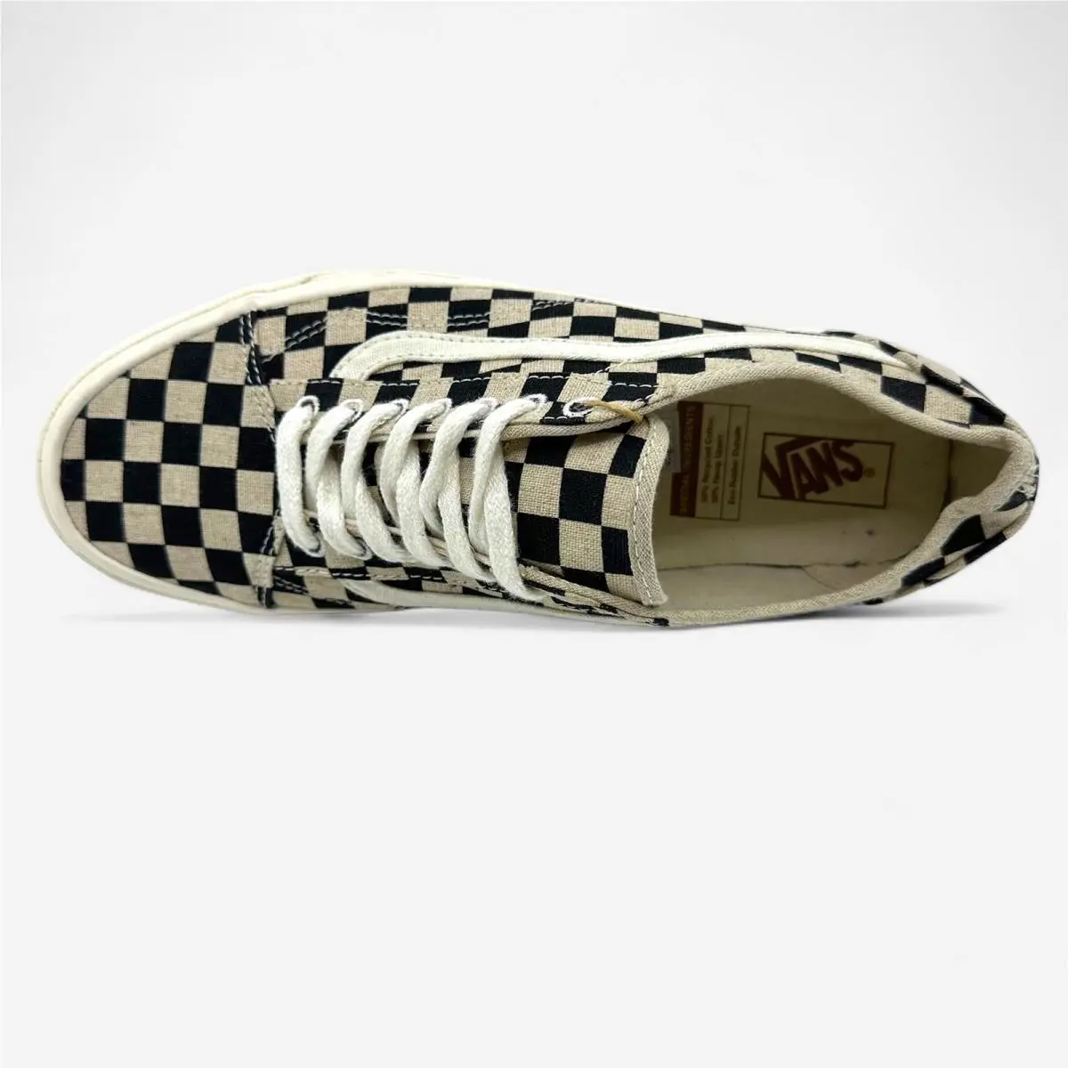Vans shoes - VN0A54F4705 - VN0A54F4705 - Beige, Manufacturer: Eco Theory Checkerboard 2