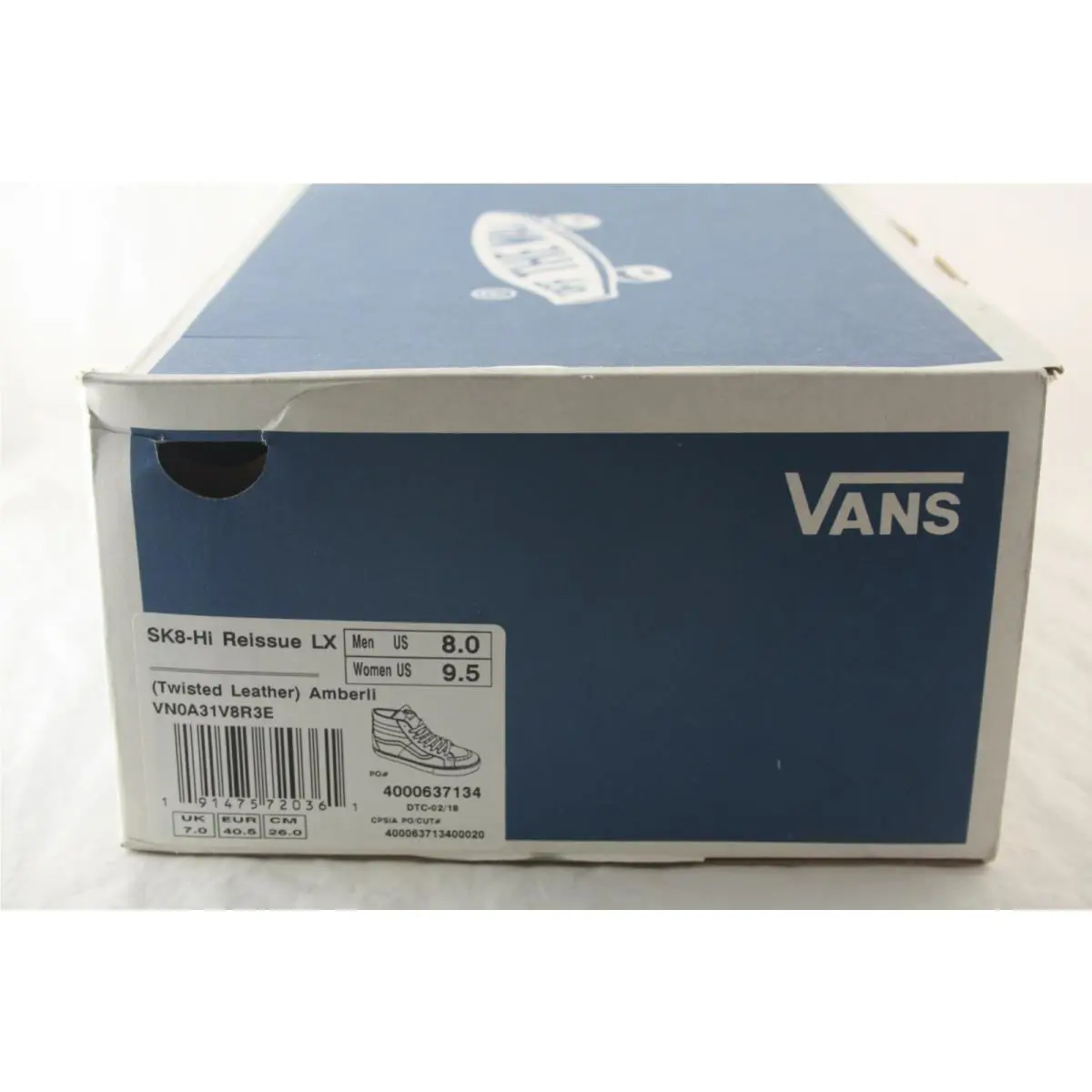 Vans shoes - VANS SK8-Hi Reissue - Reissue - VN0A31VBR3E - AMBERLIGHT 7
