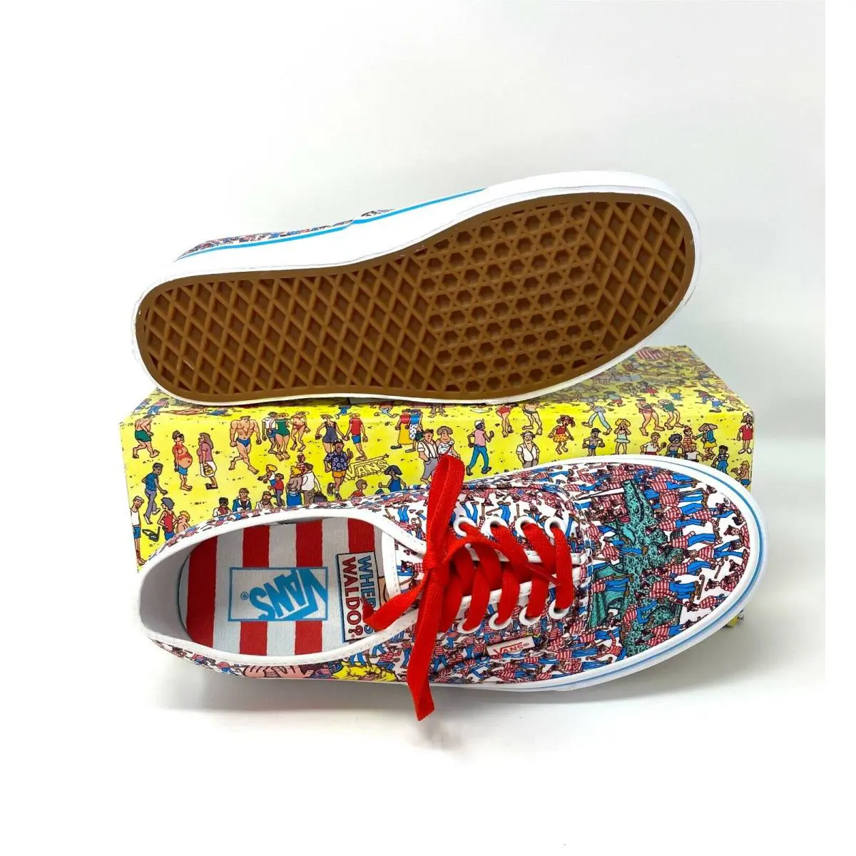 Vans shoes - VANS Authentic Where_s WALDO - Authentic WALDO - VN0A348A3RZ - Multicolor 1