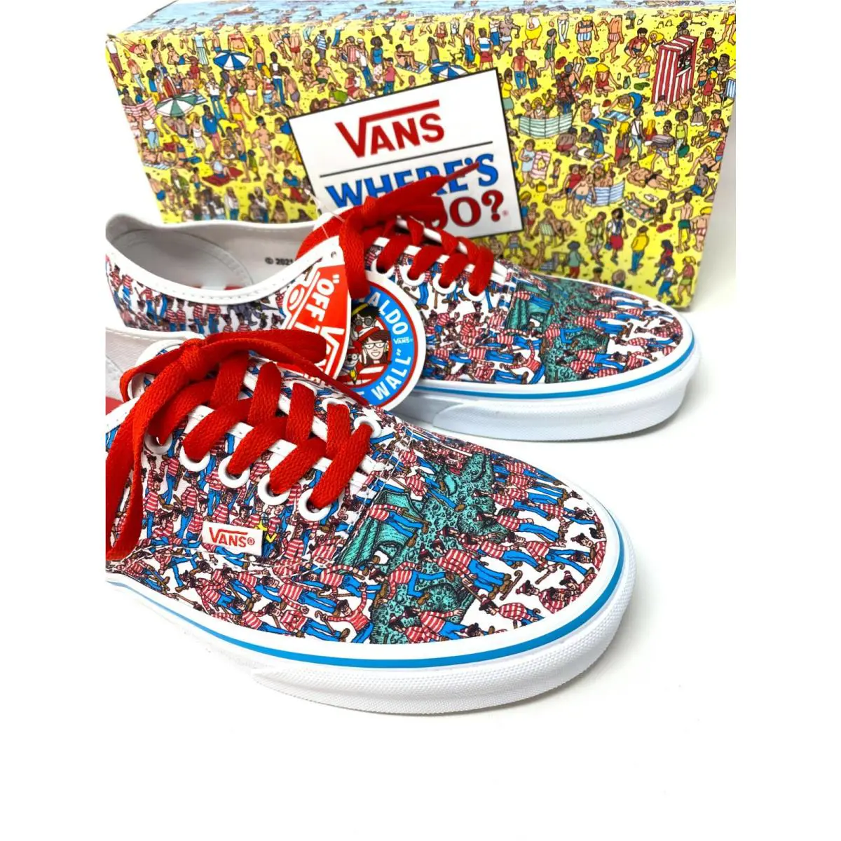 Vans shoes - VANS Authentic Where_s WALDO - Authentic WALDO - VN0A348A3RZ - Multicolor 18
