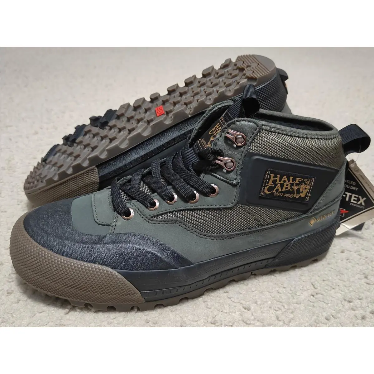 Vans shoes - VANS Half Cab - Half Cab - VN0009QWKEK - Green 8