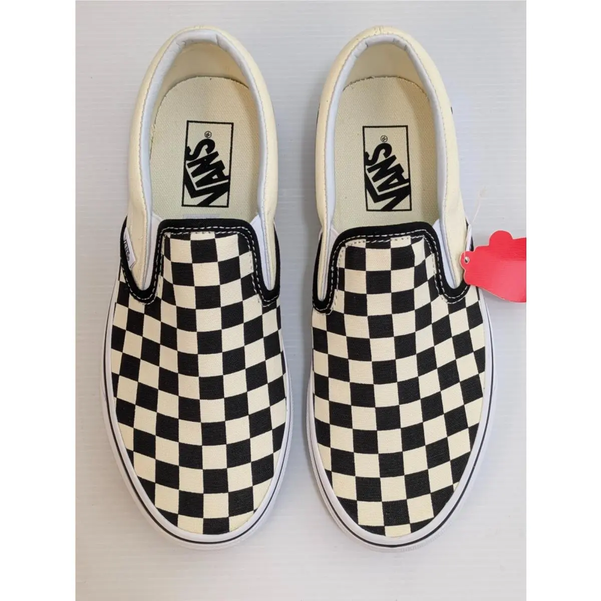 Vans shoes - Checkerboard - Checkerboard - VN000EYEBWW - Black and White 0