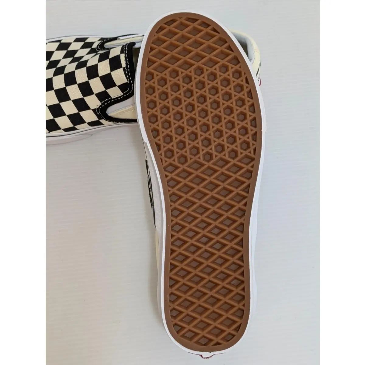 Vans shoes - Checkerboard - Checkerboard - VN000EYEBWW - Black and White 8