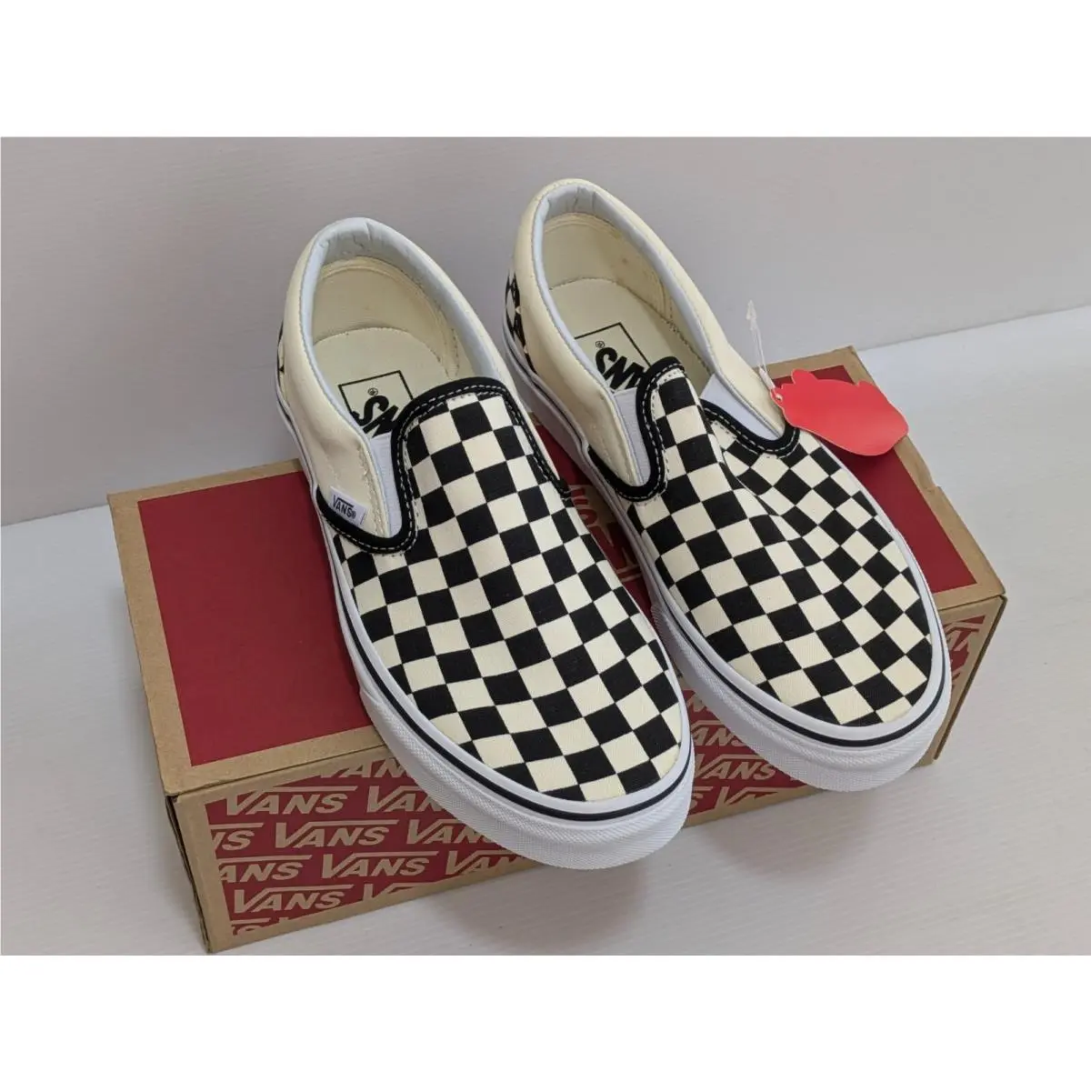 Vans shoes - Checkerboard - Checkerboard - VN000EYEBWW - Black and White 4