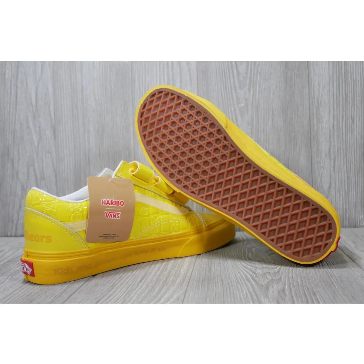 Vans shoes - Gummy Bear Old Skool V - Yellow 4