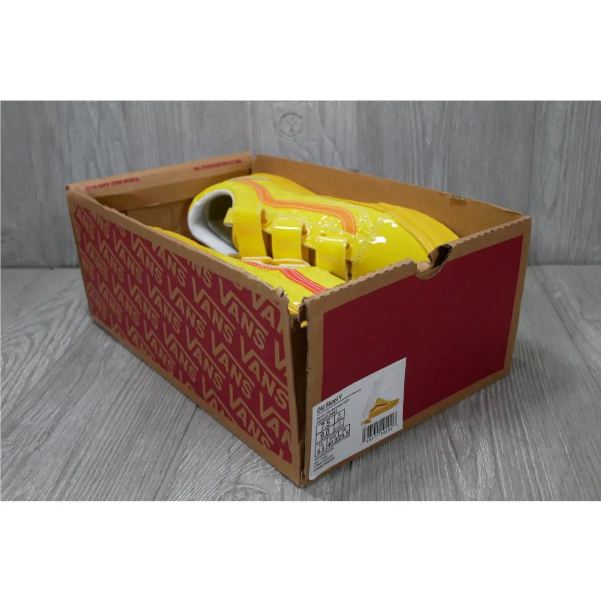 Vans shoes - Gummy Bear Old Skool V - Yellow 13