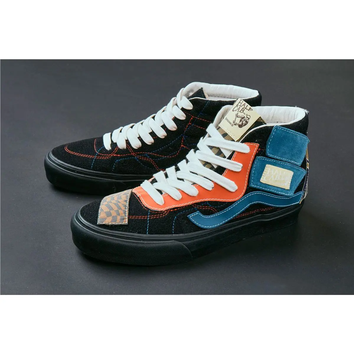 Vans shoes - VANS Sk8-Hi - VN0A4UX52NQ - Black/Multi-Color 7