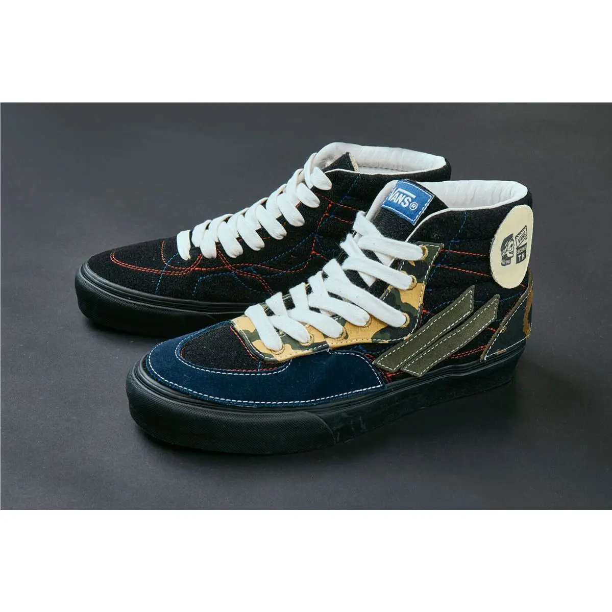 Vans shoes - VANS Sk8-Hi - VN0A4UX52NQ - Black/Multi-Color 18
