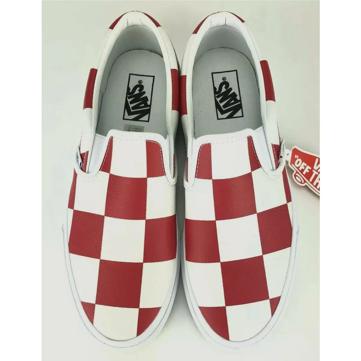 Vans shoes - VANS Classics - Classics - VN0A4BV3TBV - Red, Manufacturer: True White, Racing Red 3