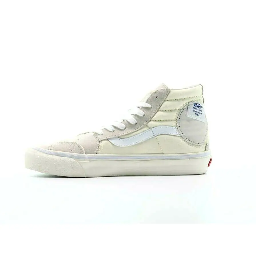 Vans shoes - VANS SK8-HI BRICOLAGE LX - BRICOLAGE - VN0A45K3VSM - VINTAGE White 1