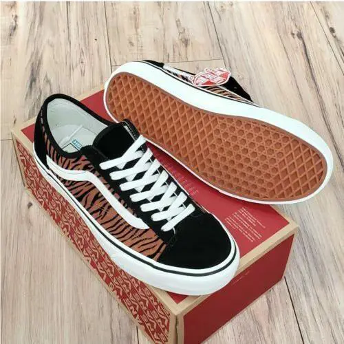 Vans shoes - Vans Style 36 - Style - Animal Stripes, Black Marshmallow 1