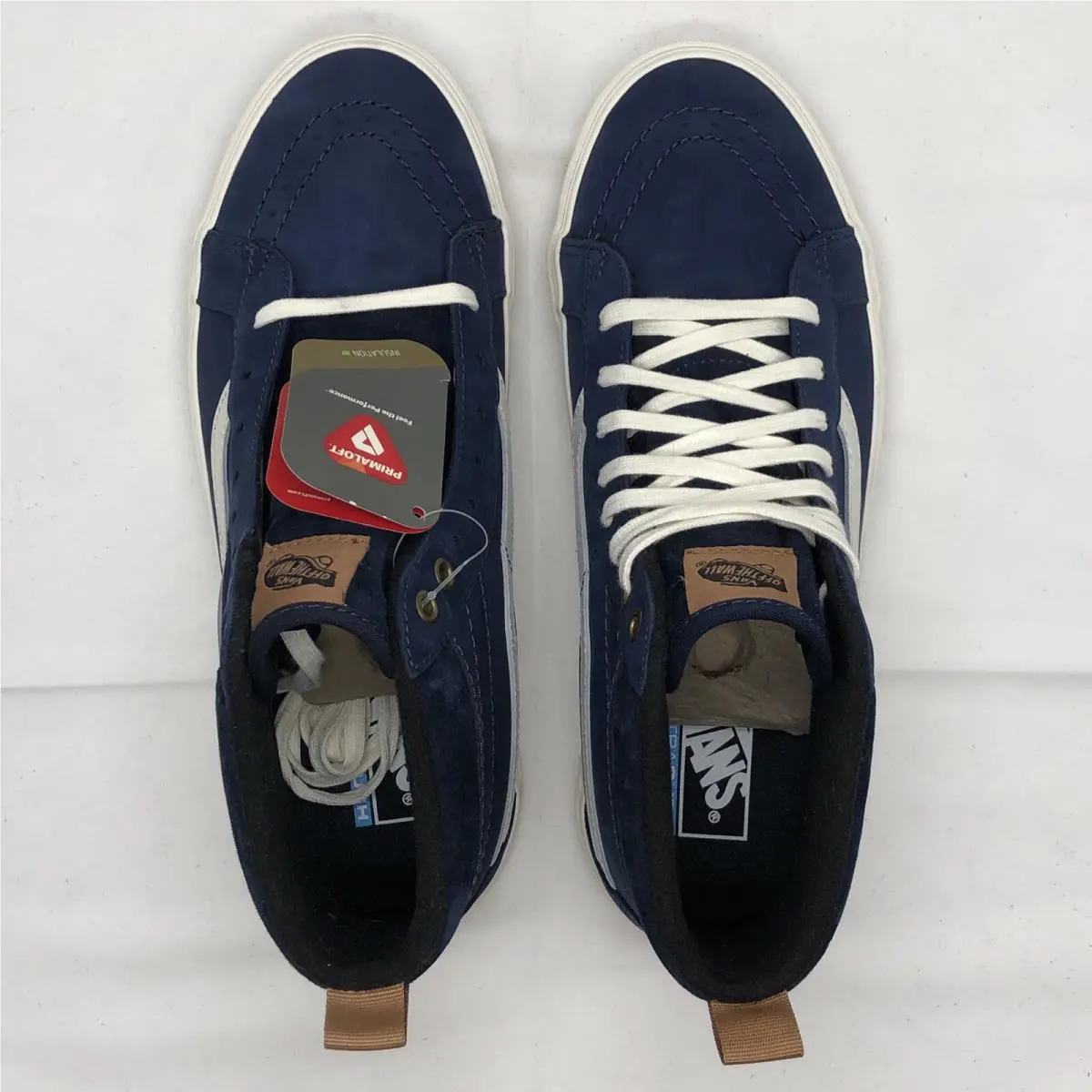 Vans shoes - VANS Sk8 Hi MTE-1 - VN0A5HZYA07 - Dress Blues Navy Blue White (UPC: 0195439366121) 4