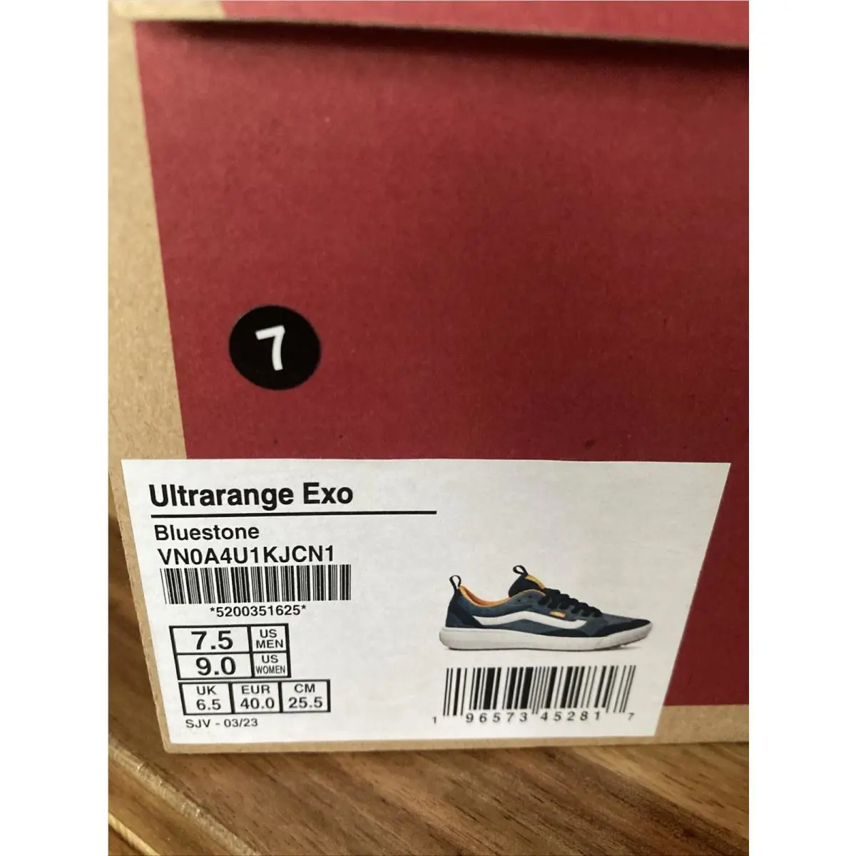 Vans shoes - VANS UltraRange Exo - UltraRange Exo - VN0A4U1KJCN - Blue 3