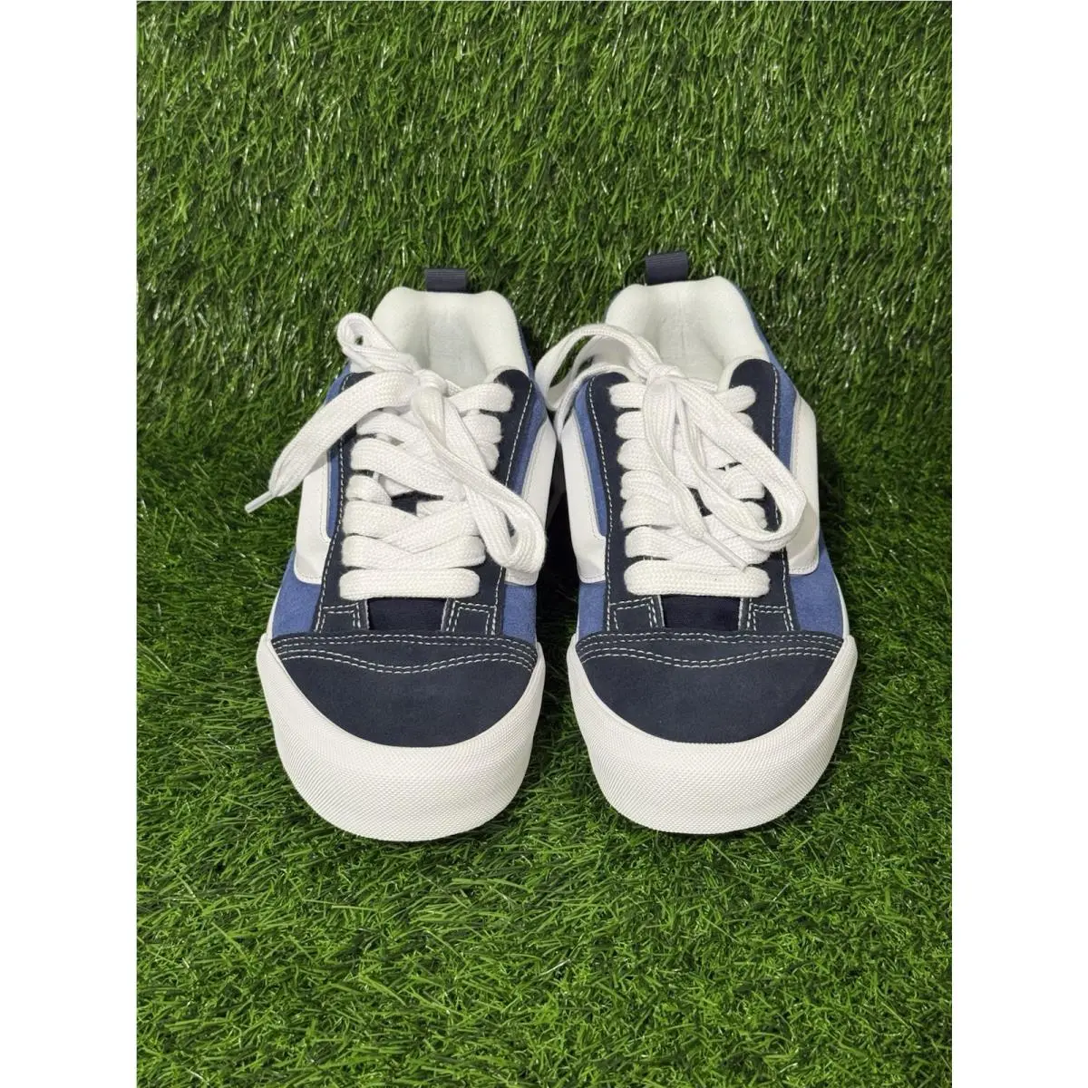 Vans shoes - VANS Knu Skool - Knu Skool - VN0009QCNWD - Blue 0