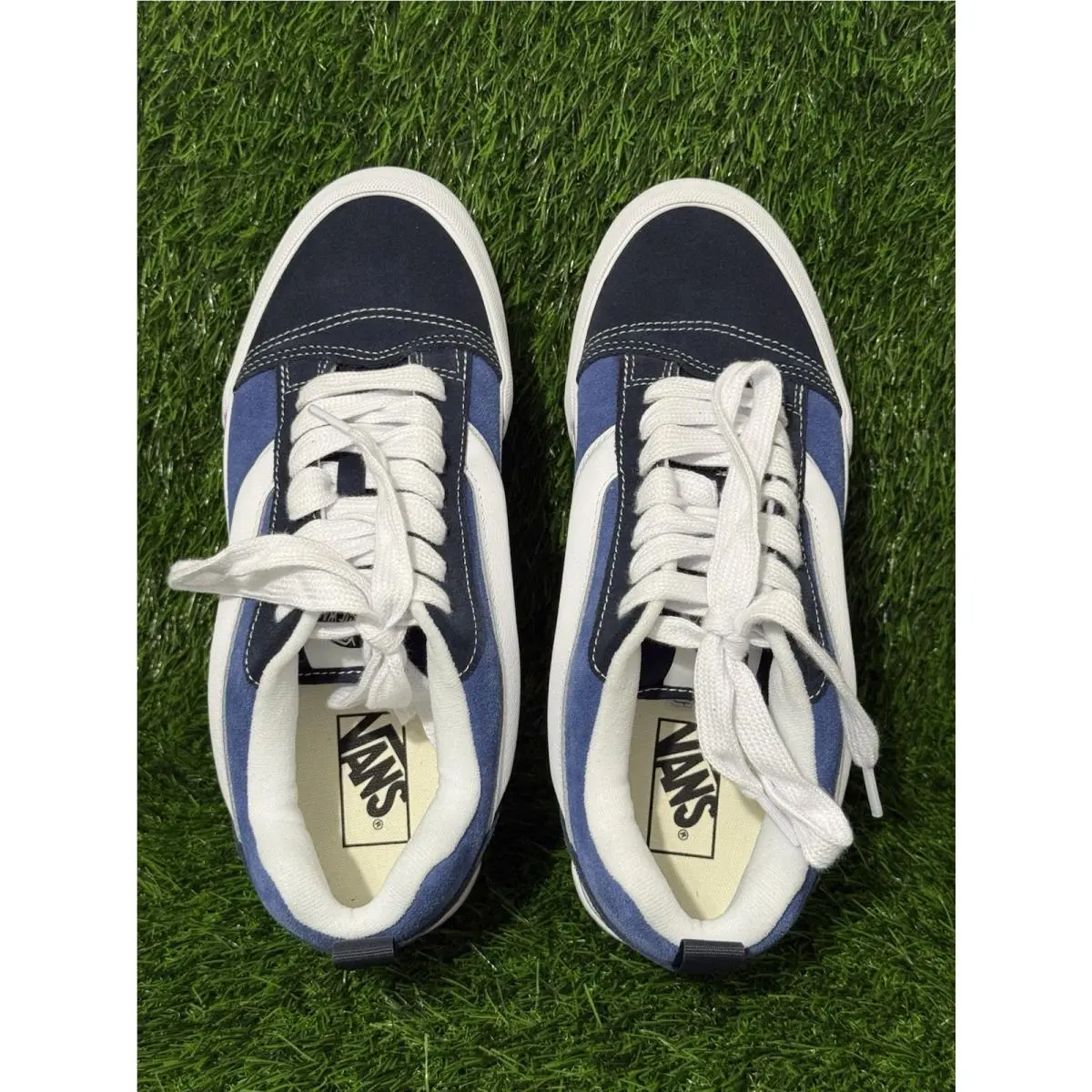 Vans shoes - VANS Knu Skool - Knu Skool - VN0009QCNWD - Blue 3