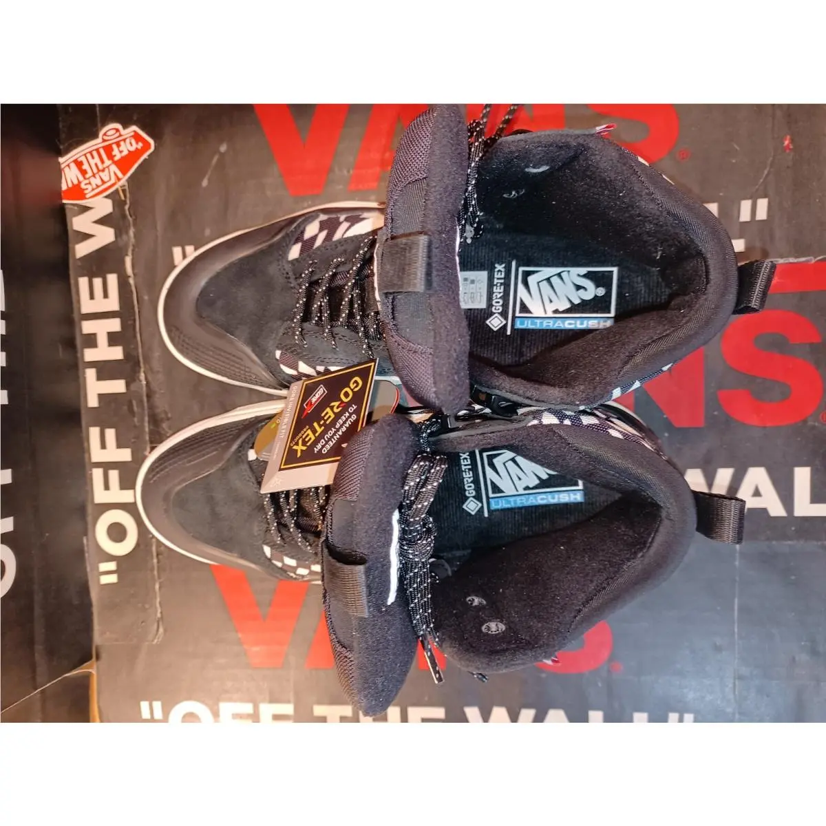 Vans shoes - Vans Ultrarange Exo Mte-2 Warped Check - VN0A5KS66KZ - Black/White 7
