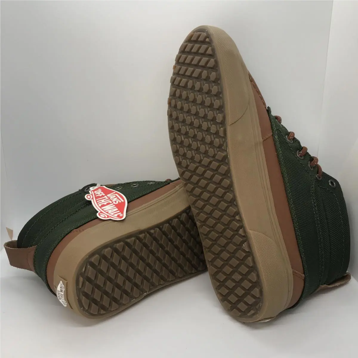 Vans shoes - VANS Sk8-Hi Mte - Mte - VN0A34962UJ - Tortoise Shell Kombu Green / Brown (UPC: 0194902245192) 3
