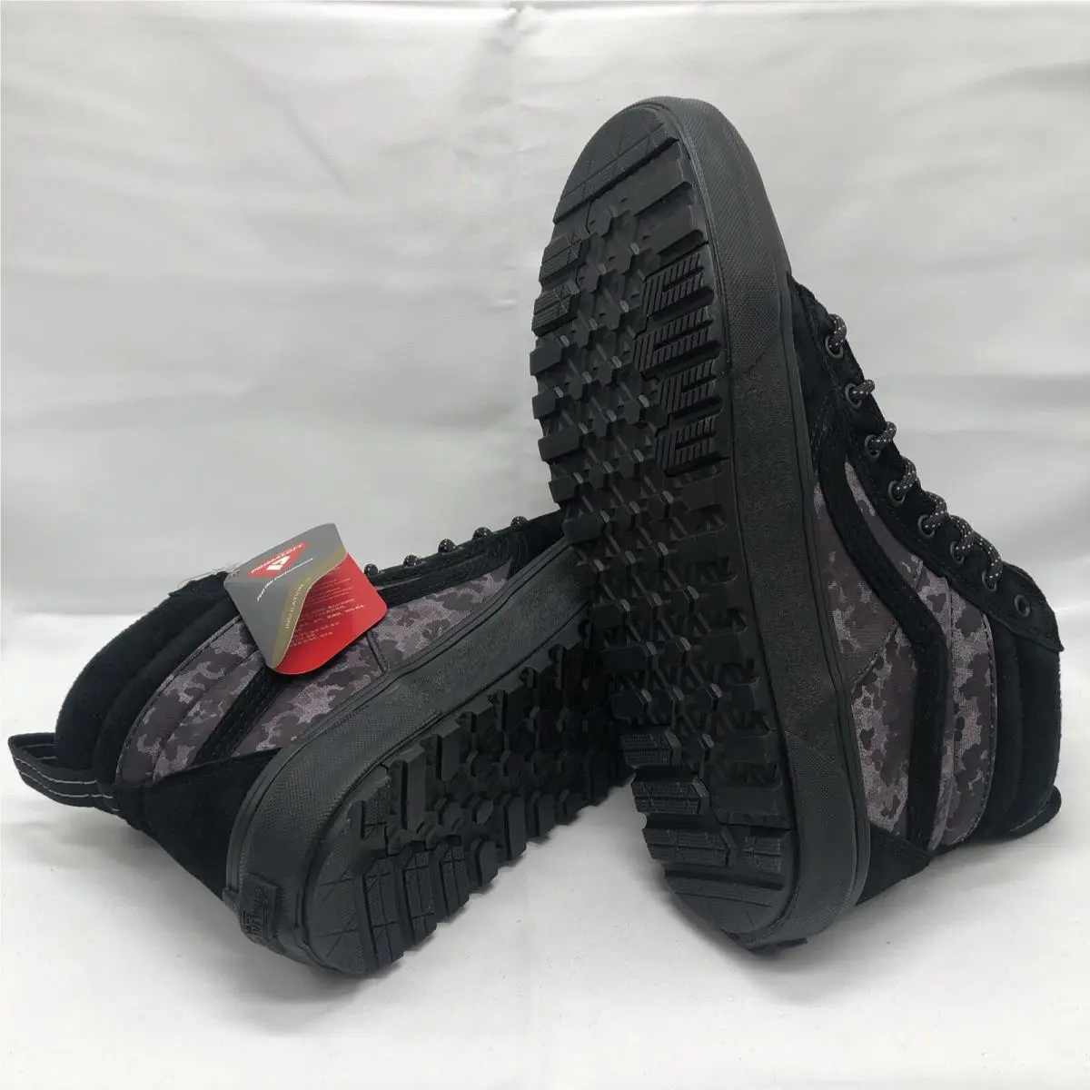 Vans shoes - VANS Sk8 Hi Mte 2 - VN0A5HZZ29B - Black / Gray - Grey, Manufacturer: Black / Camo (UPC: 0196015287403) 4