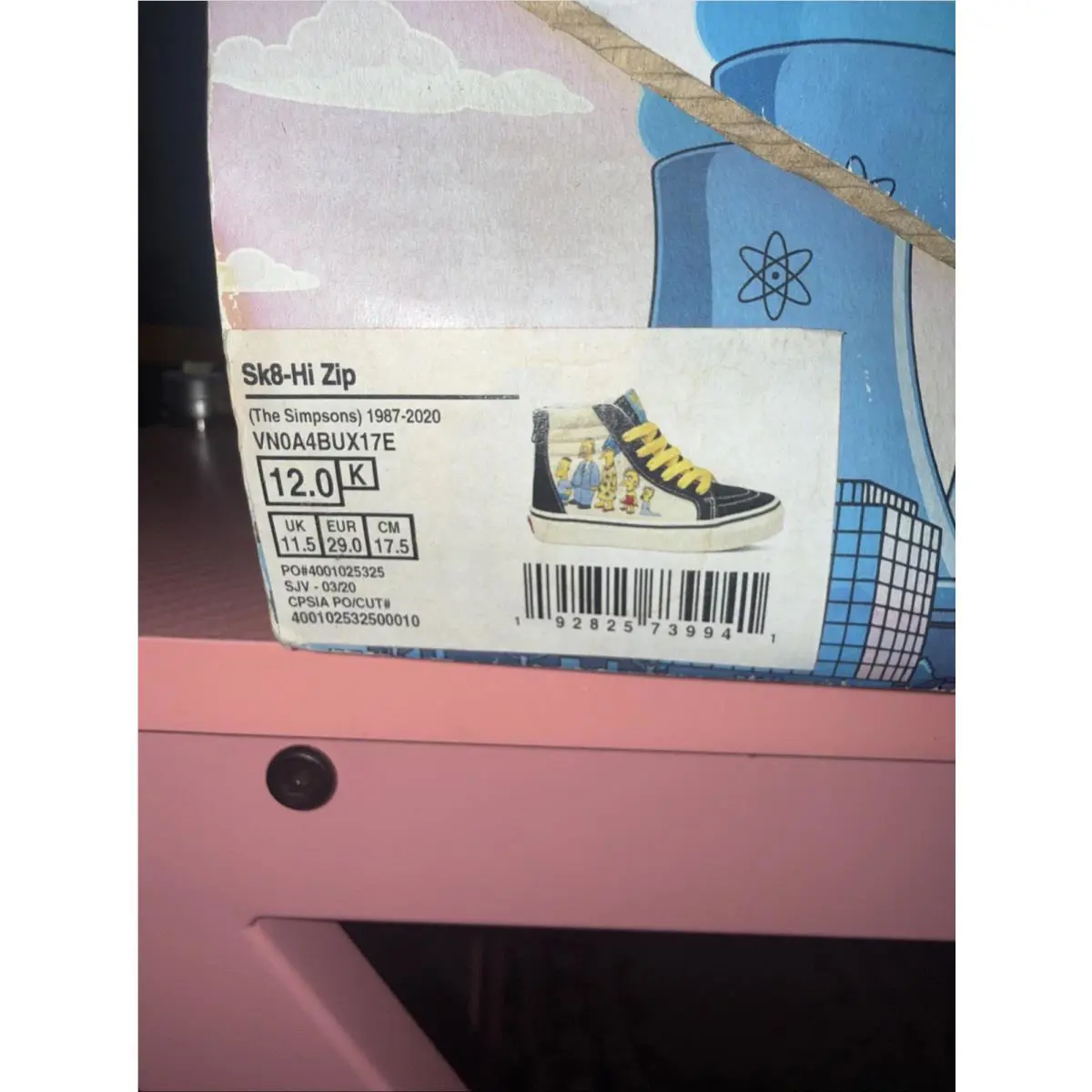 Vans shoes - VANS SK8 - VN0A4BV617E - White, Manufacturer: Black 5
