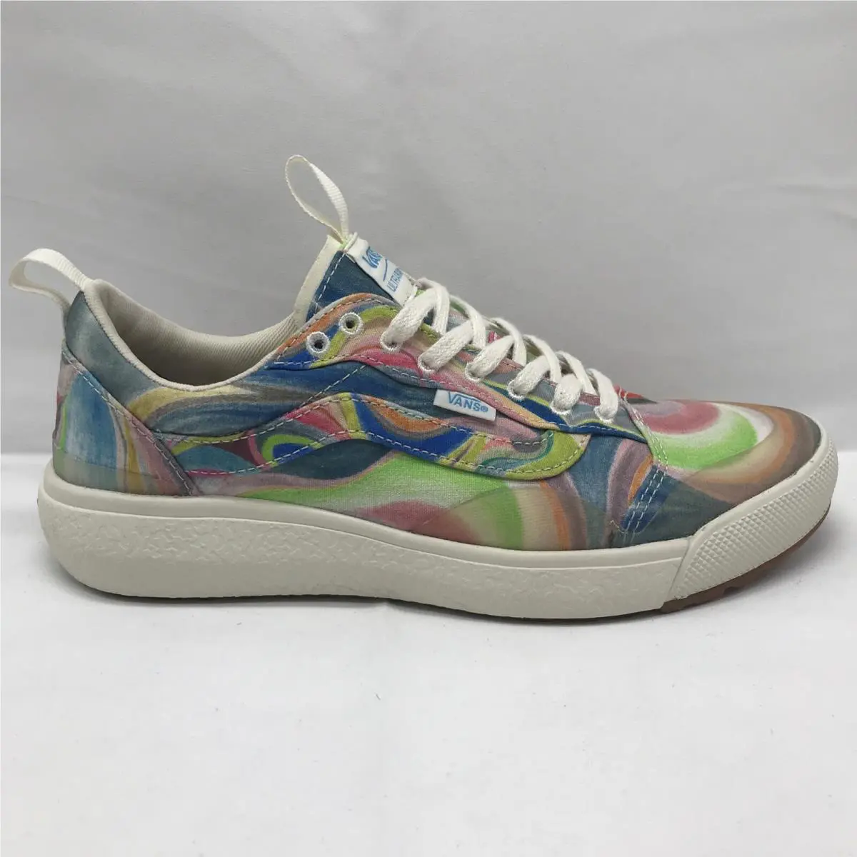 Vans Ultrarange Exo Se Mens Sz 9 Chris Johanson Swirl Multi White VN0A4UWM42D