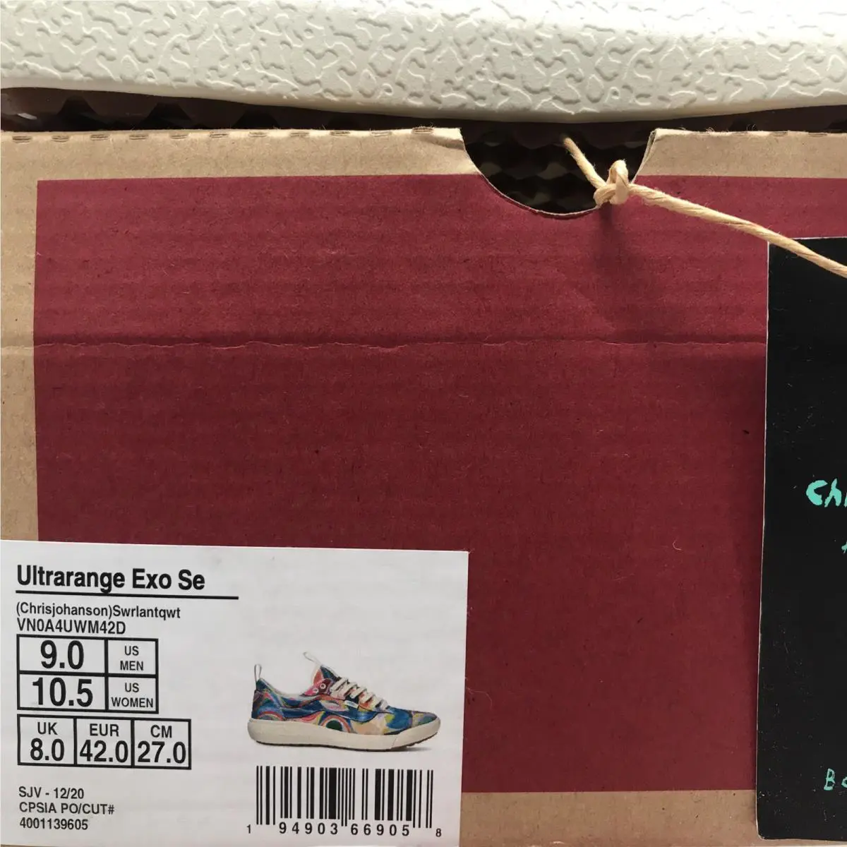 Vans shoes - VANS UltraRange Exo - UltraRange Exo - VN0A4UWM42D - Antique White / Blue / Green / Purple / Pink / Yellow / Orange (UPC: 0194903669058) 5