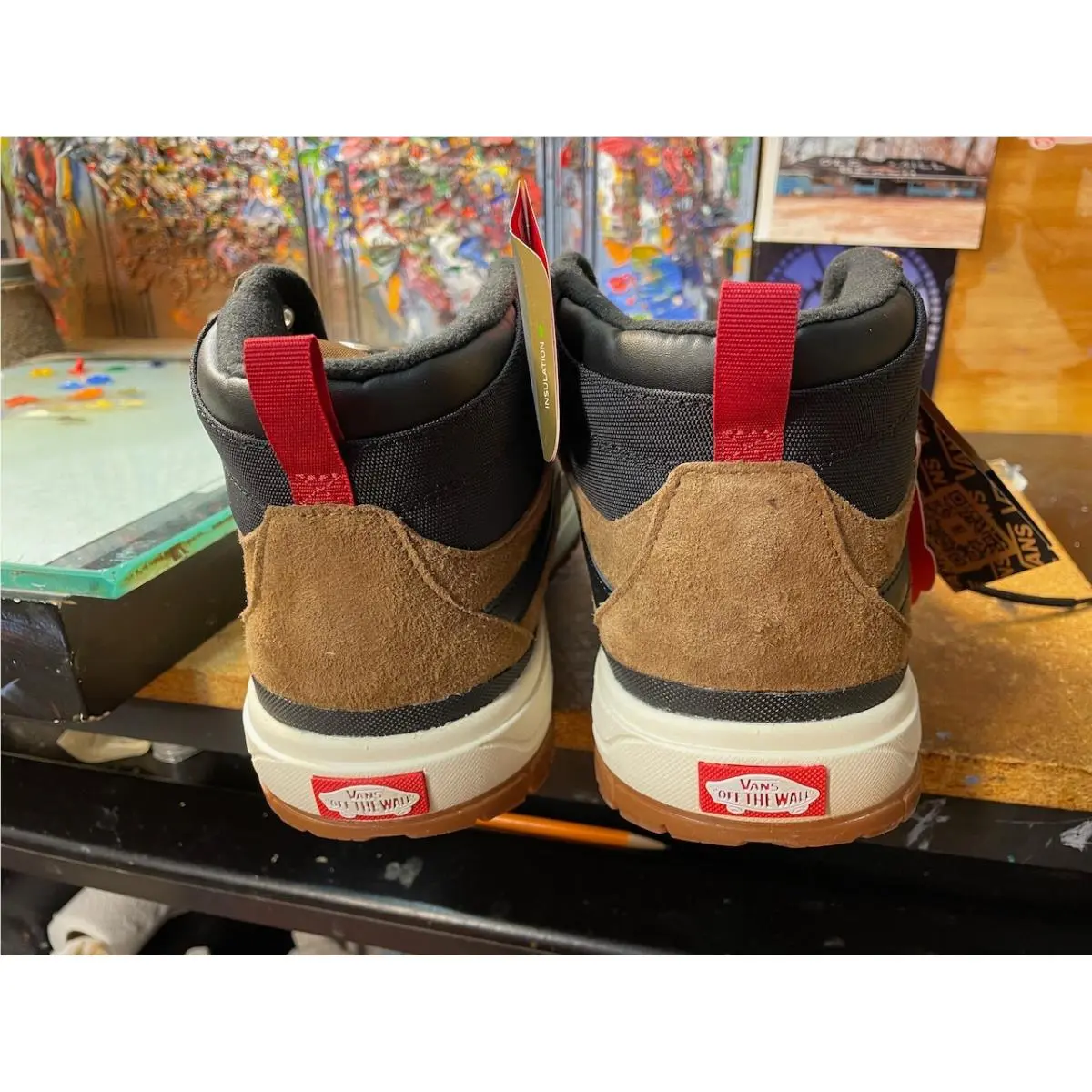 Vans shoes - Vans Ultrarange Exo Hi - Ultrarange Exo - VN0A5KS5FW6 - Brown 3