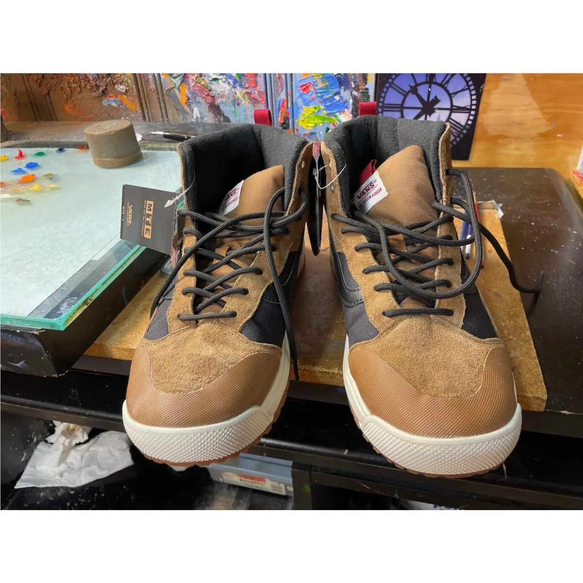 Vans shoes - Vans Ultrarange Exo Hi - Ultrarange Exo - VN0A5KS5FW6 - Brown 4