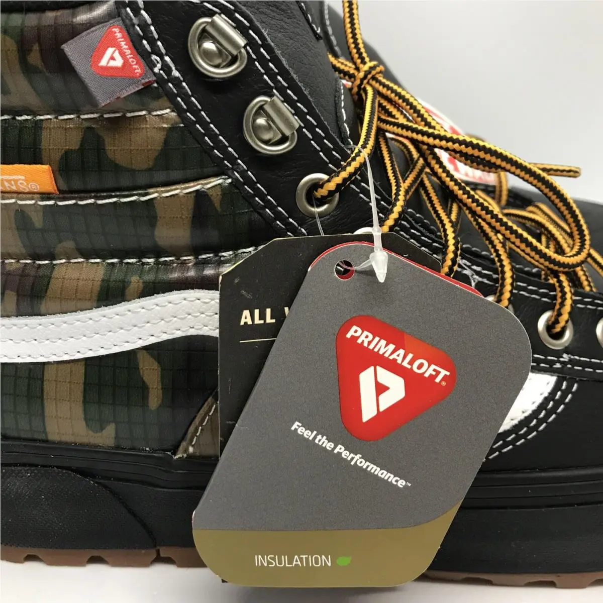 Vans shoes - VANS Sk8-Hi Mte - Mte - VN0A4P3I2TI - Black / Camo / Gum / Orange, Manufacturer: Black / Camo (UPC: 0194902288922) 4