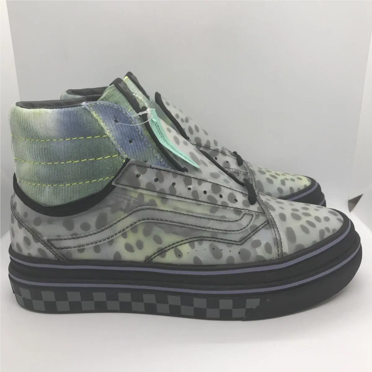Vans shoes - VANS ComfyCush - ComfyCush - VN0A4UVM2QK - Multicolor - Black / Blue / Green / Yellow, Manufacturer: Multicolor / Black (UPC: 0194903217983) 1