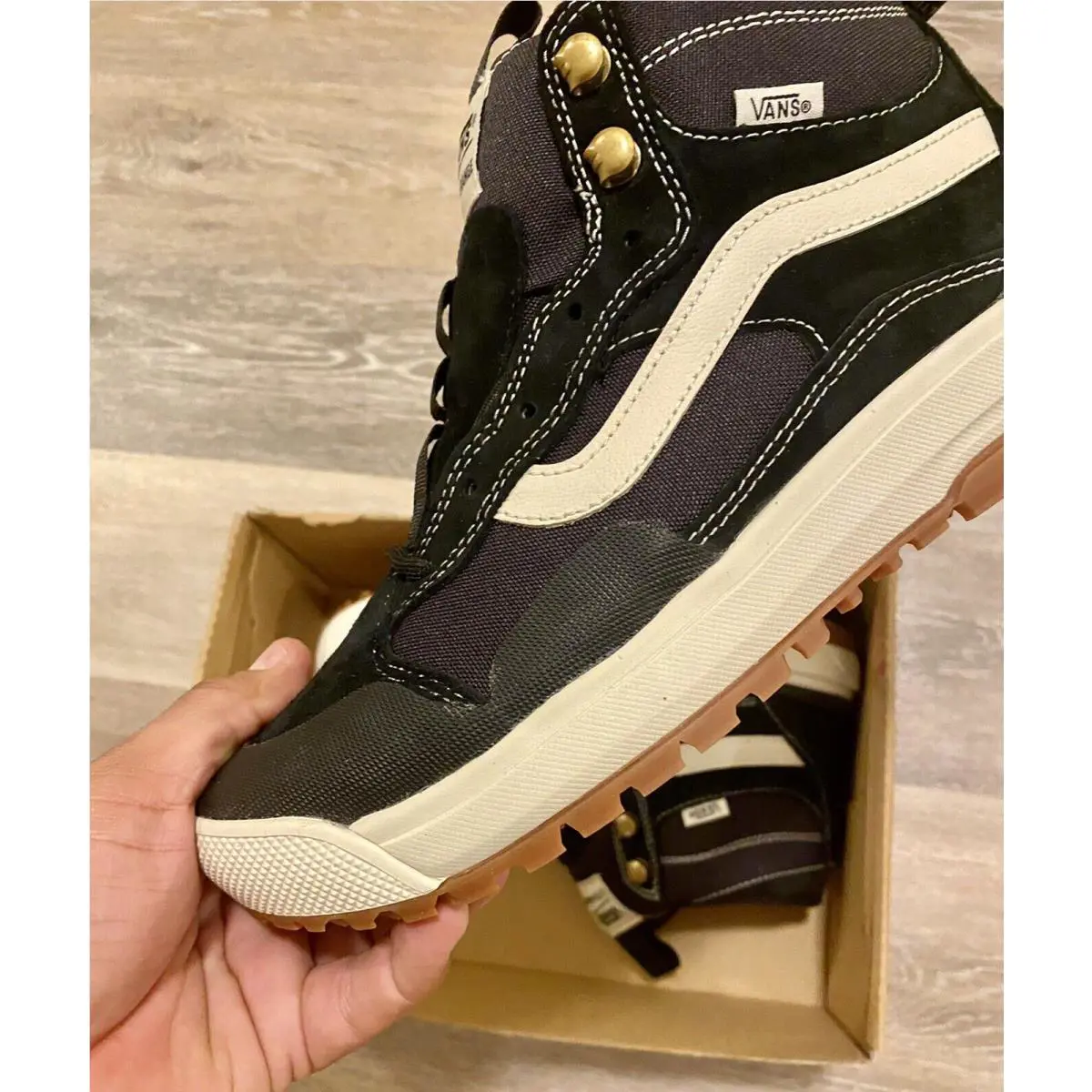 Vans shoes - Vans UltraRange - UltraRange - VN0A4UWJDW5 - Black-White-Gum (UPC: 192827742635) 2