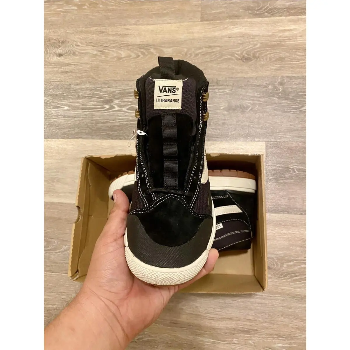 Vans shoes - Vans UltraRange - UltraRange - VN0A4UWJDW5 - Black-White-Gum (UPC: 192827742635) 4