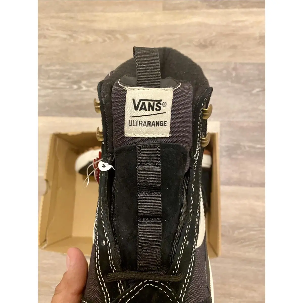 Vans shoes - Vans UltraRange - UltraRange - VN0A4UWJDW5 - Black-White-Gum (UPC: 192827742635) 6