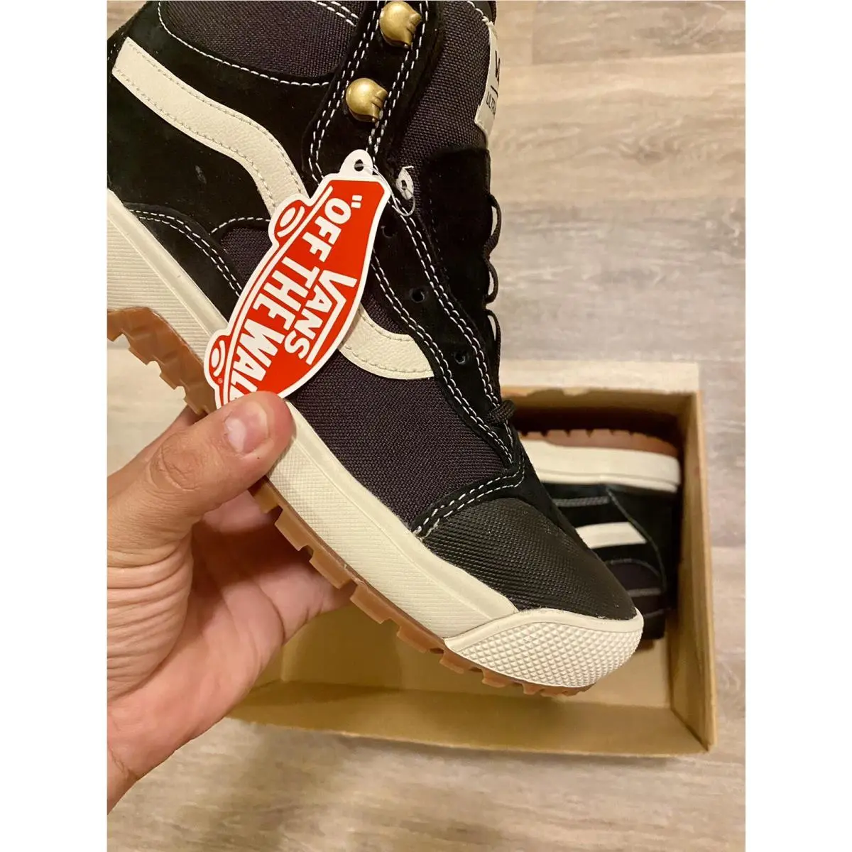 Vans shoes - Vans UltraRange - UltraRange - VN0A4UWJDW5 - Black-White-Gum (UPC: 192827742635) 7