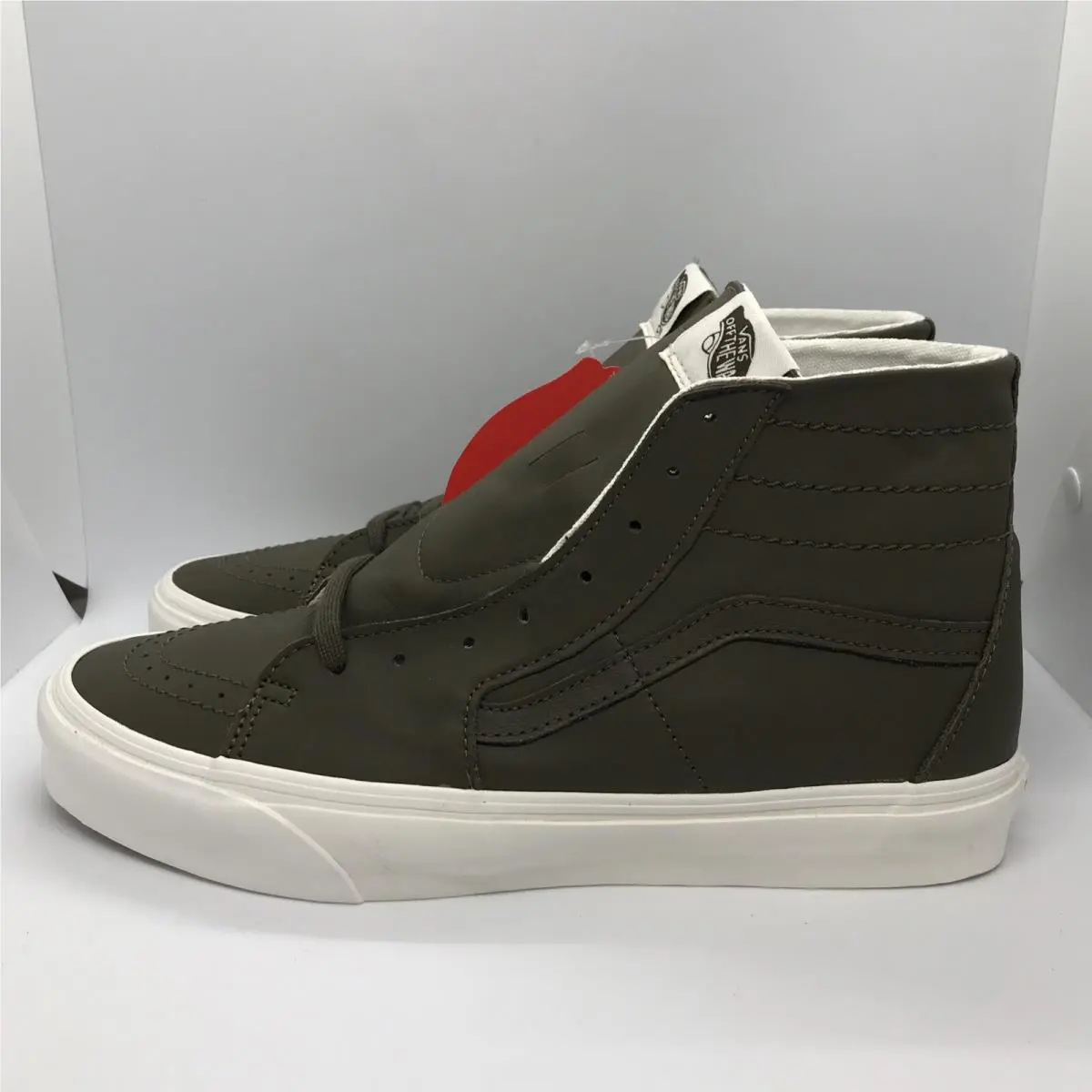Vans shoes - VANS Sk8 Hi - VN0A4U162V0 - Green / True White (UPC: 0194903207441) 1