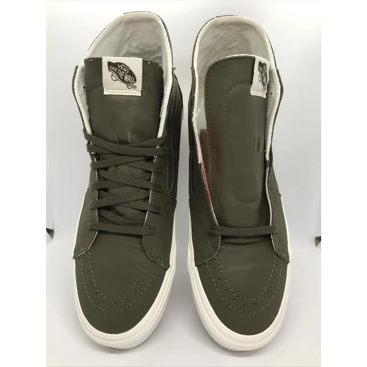 Vans shoes - VANS Sk8 Hi - VN0A4U162V0 - Green / True White (UPC: 0194903207441) 2
