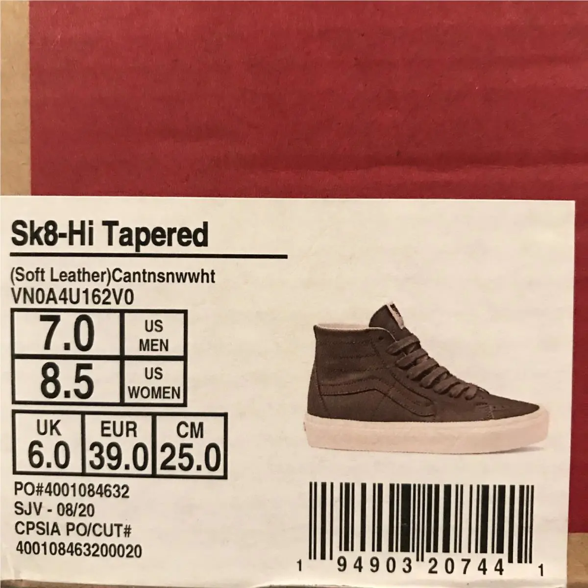 Vans shoes - VANS Sk8 Hi - VN0A4U162V0 - Green / True White (UPC: 0194903207441) 4