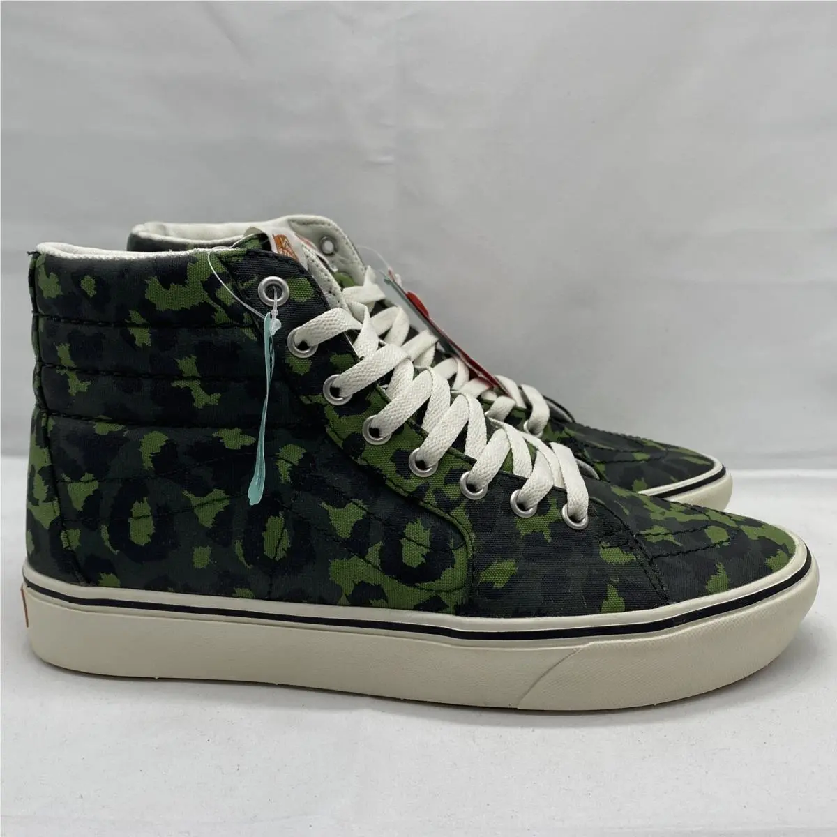 Vans shoes - Vans Sk8 Hi - VN0A3WMB9L9 - Green White Black Cactus Scarab (UPC: 0195438385499) 0