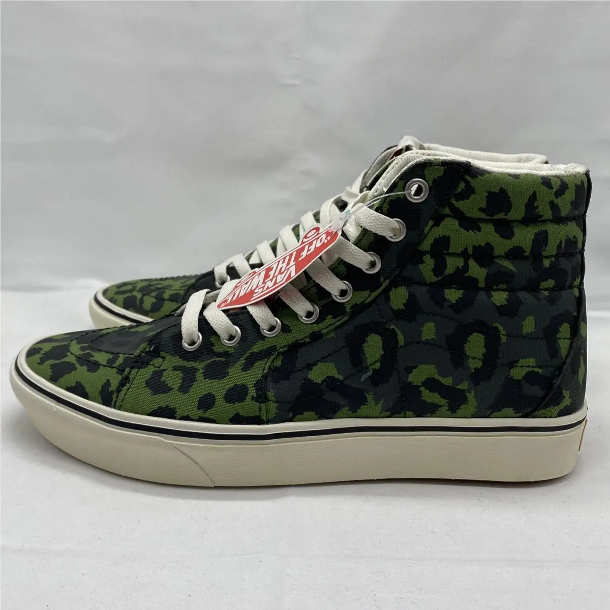 Vans shoes - Vans Sk8 Hi - VN0A3WMB9L9 - Green White Black Cactus Scarab (UPC: 0195438385499) 1