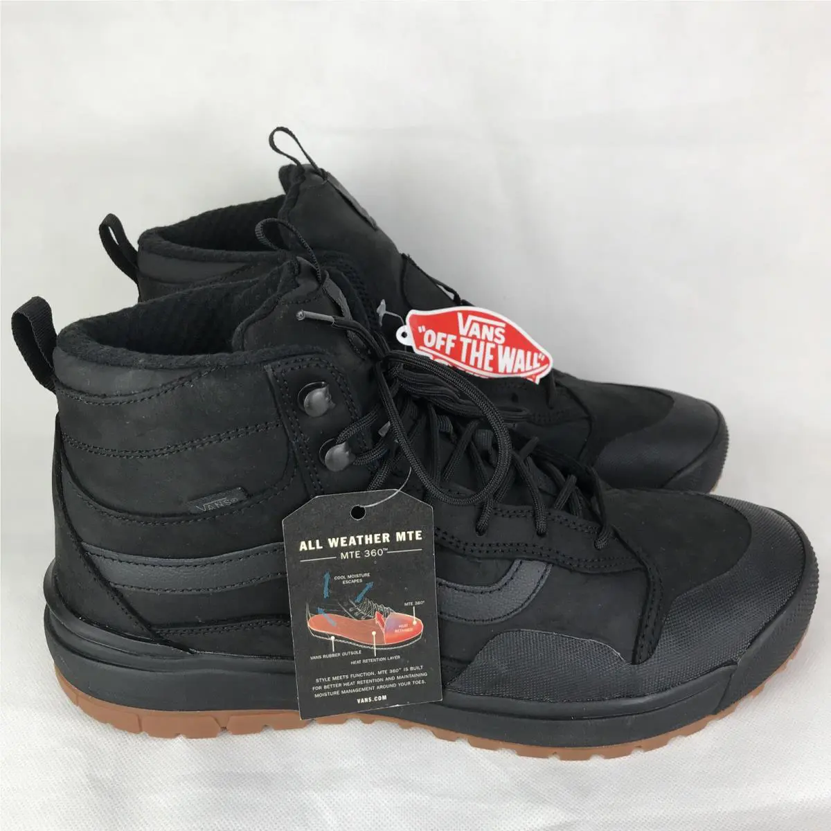 Vans shoes - Vans UltraRange - UltraRange - VN04UWJDW8 - Black / Black / Gum (UPC: 0194901733607) 0