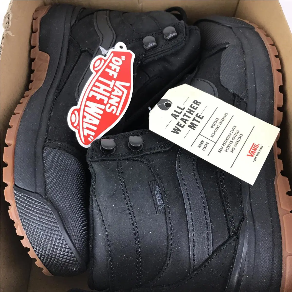 Vans shoes - Vans UltraRange - UltraRange - VN04UWJDW8 - Black / Black / Gum (UPC: 0194901733607) 6