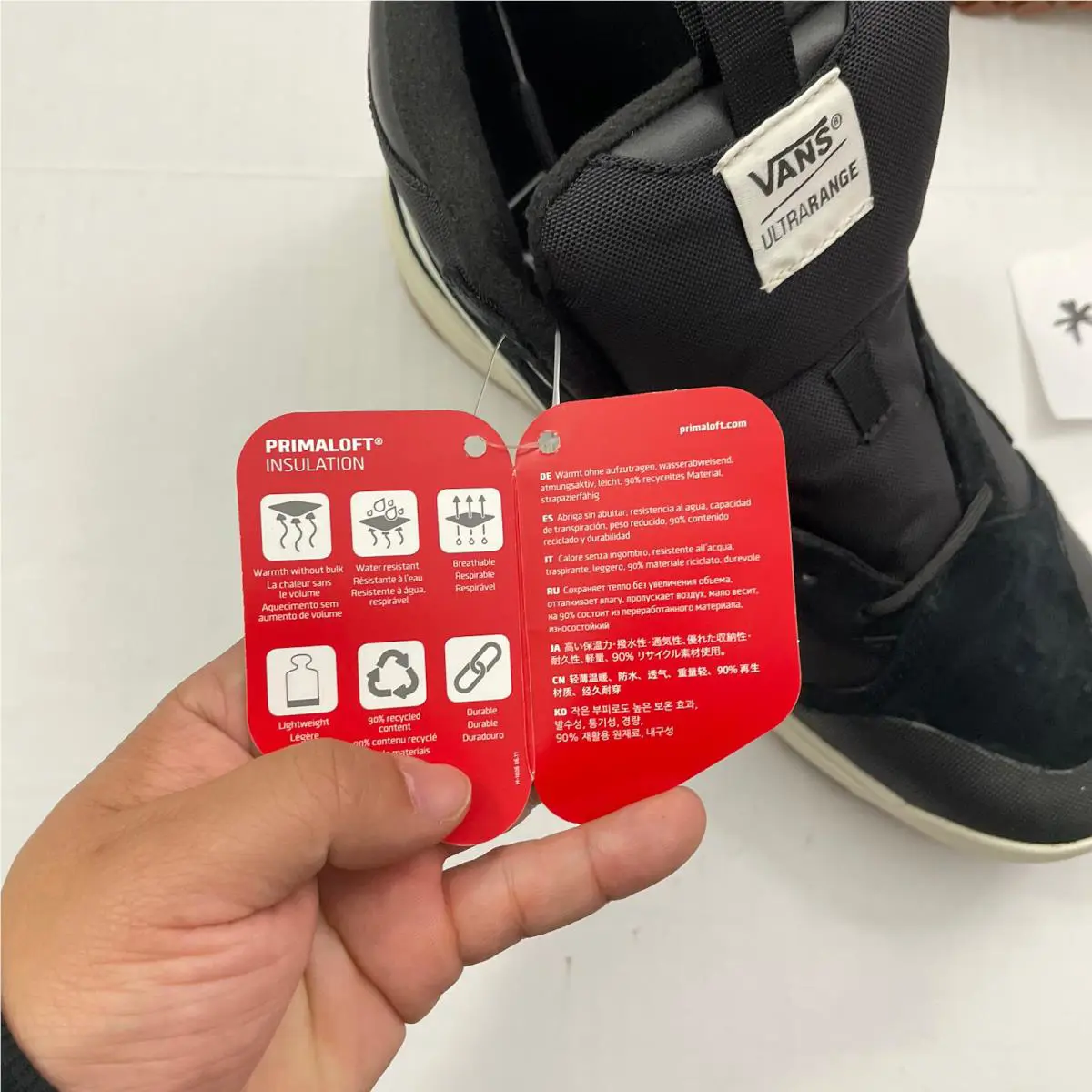 Vans shoes - VANS UltraRange - UltraRange - 500383 - Black 7
