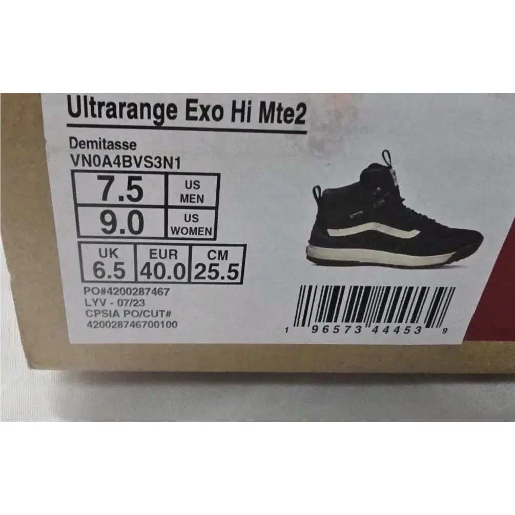 Vans shoes - VANS UltraRange Exo Hi MTE-2 - VN0A4BVS3N1 - Brown 7